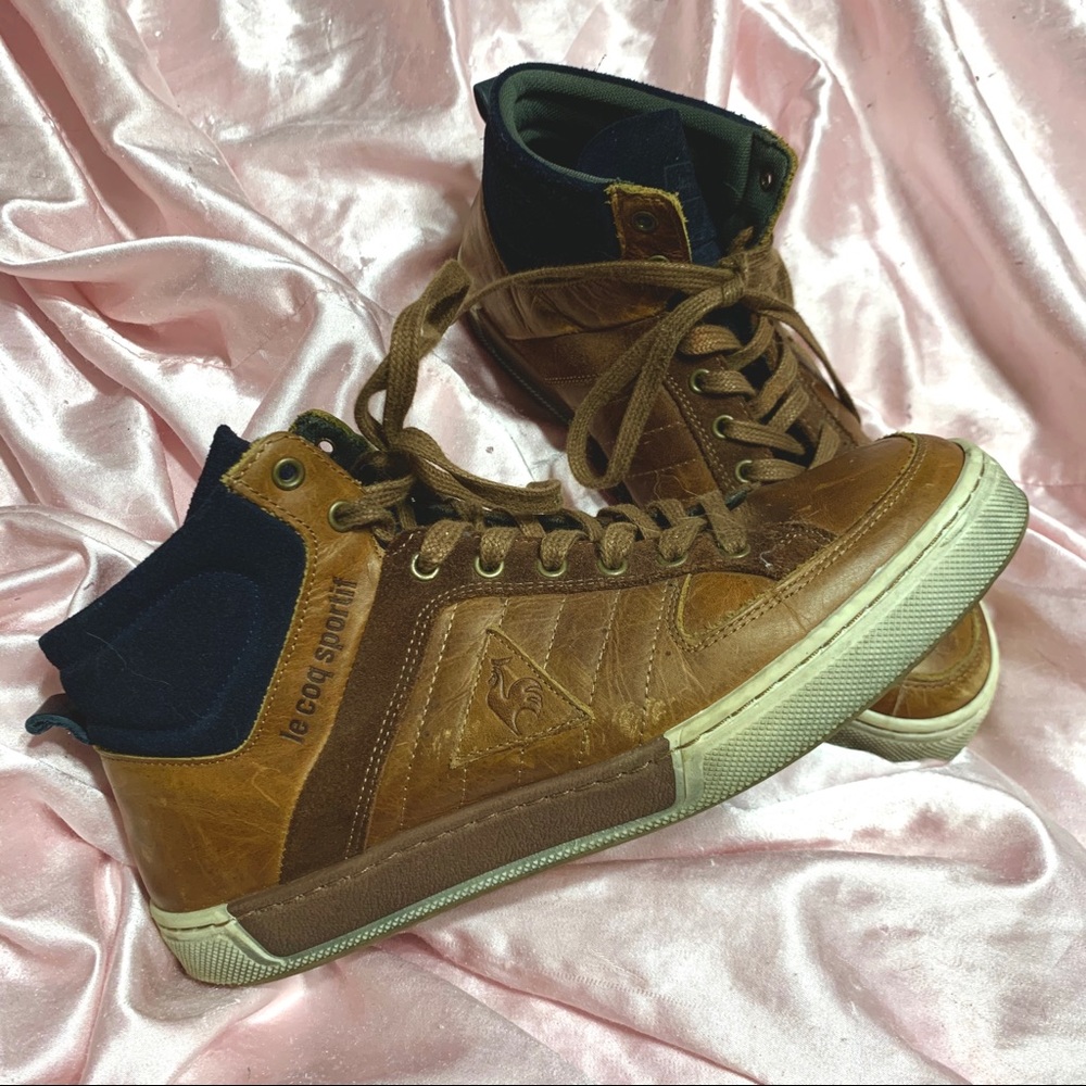 BRAND NEW le coq sportif high top shoes